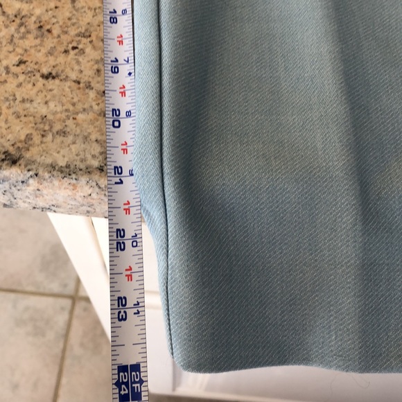 Loft baby blue high waist pants . - Picture 3 of 7